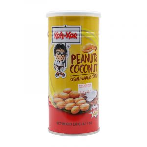 Überzogene Erdnüsse mit Kokosnuss Geschmack, Koh-Kae, 230g